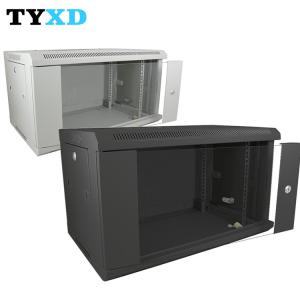 Wholesale 6U 9U Network Rack Cabinet Wall Mounted With Lockable Glass Front Door from china suppliers