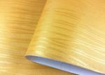Fashionable Self Adhesive Textured Wallpaper Golden Yellow Color 60cm * 50m