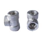 304 316 Stainless Steel Cross Tee Fitting Welding Forging