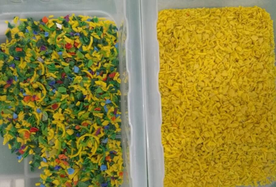 Recycled Mixed Plastic Flakes Multifunction Color Sorting Machine ISO9001 Approval