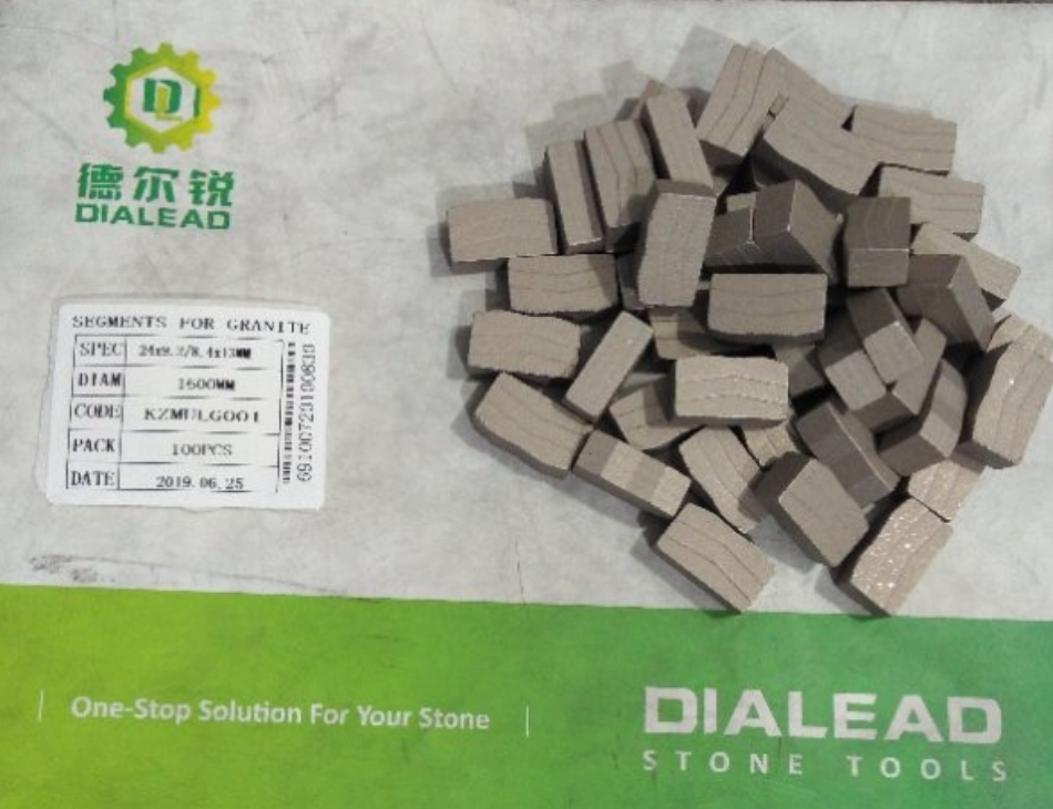 1600mm Saw Blade Hard Granite Cutting Segment For Russia Ukraine Kazakhstan