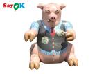 EN71 Inflatable Cartoon Characters Pig Model Advertising Outdoor Decor