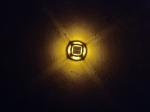 Driveway Wireless Solar Dock Light Round Led Outdoor Marker For Walkway 110*22.5