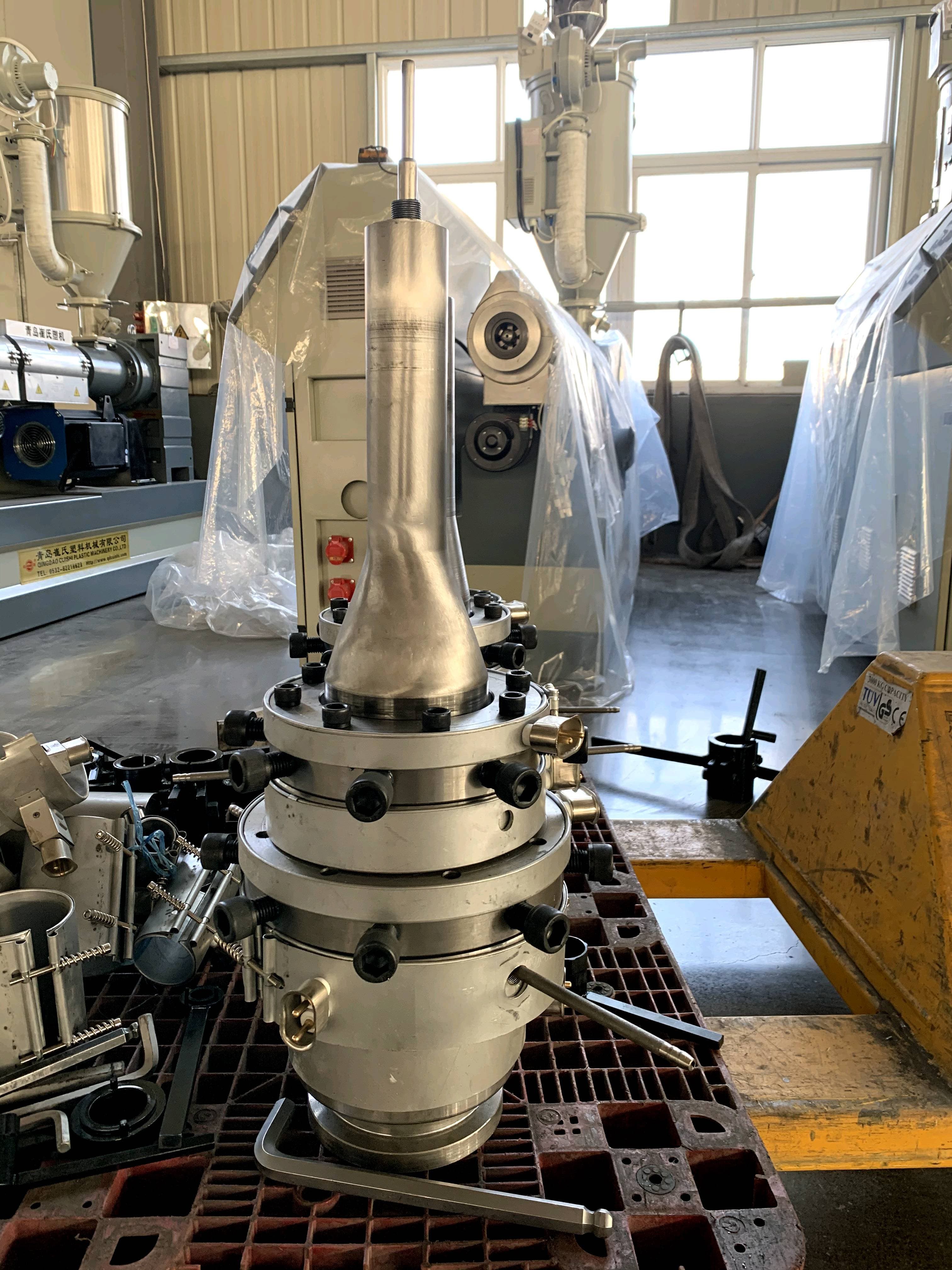 Single Wall Type Corrugated Pipe Extrusion Line Easy Operation 75mm Screw Diameter