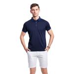 Flyita Wholesale Breathable Black Fitted Polo T Shirt With Sublimation Logo