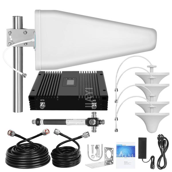 24 Months High Power Automatic Gain Signal Booster for 2G/3G/4G Mobile Phones