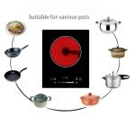 Touch Radiationless Single Burners Vitro Ceramic Hob