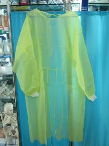 Wholesale Light Weight 20gsm High Protective Disposable Isolation Gowns Non Woven Material from china suppliers