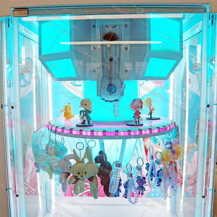 Dreamland exclusive single player hit the prize machine push toys crane vending machine for gifts