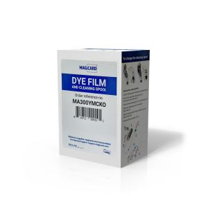 Wholesale Original Import Magicard Ribbon Ma300ymcko Dye Film And Cleaning Spool 300 prints/roll from china suppliers