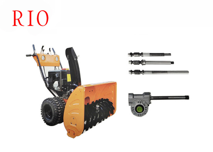 Long Worm Drive Reduction Gearbox VF50 For Snow Blower / Snow Sweeper