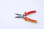 Red Yellow 6inch Long Nose Pliers VDE Handle Extended Needle Nose Pliers