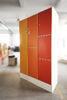 Wholesale Graffiti Proof Yellow Swimming Pool Lockers Two Tier Lockers For Sports Ground from china suppliers