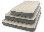 Wear Resistance Twin Size Inflatable Air Mattress Flocked PVC Material