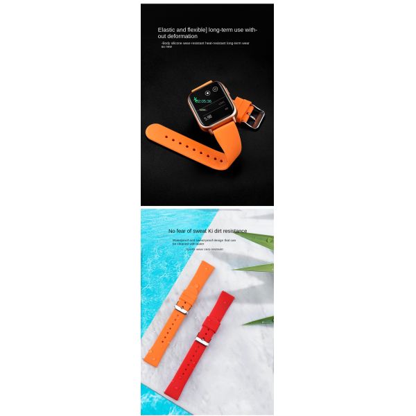 Quick-Release Silicone Smartwatch Band · Customizable Logo | OEM / ODM -SHX