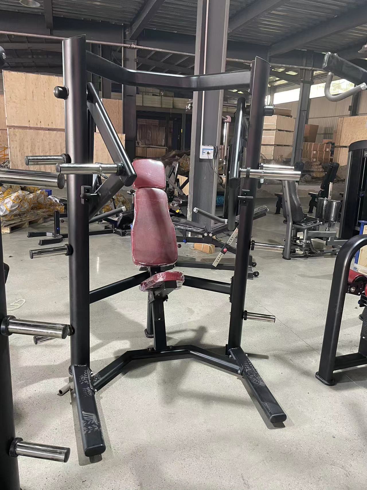 Unisex Commercial Home Gym Steel Equipment Pin Load Selection Machines for Chest Back Workout Biceps Curl