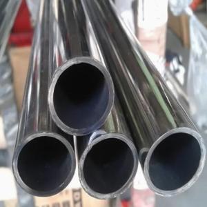 Wholesale 200 300 Series SS Round Pipe For Exhaust Tube customized sizes Heat Resistant from china suppliers
