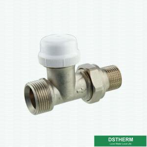 Wholesale Customized Heavier Type Union Male Union Grey Classic Heating Brass Thermostatic Radiator Valve from china suppliers