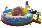 Commercial Grade Jump Bounce House Fire Retardant PVC Material Made