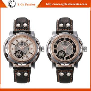 Wholesale WN25 Retro Watch 2016 Hotsale Watches Man Mechanical Movement Forsing Watch Leather Watch from china suppliers