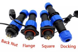 Wholesale SP13 IP68 Industrial Electrical Connector Waterproof thermoplastic PPS Insulator from china suppliers