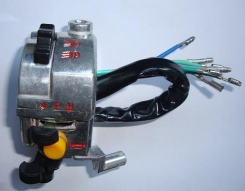 For Honda C90 Motorcycle Turn Signal Switch , Waterpoof Scooter Handlebar