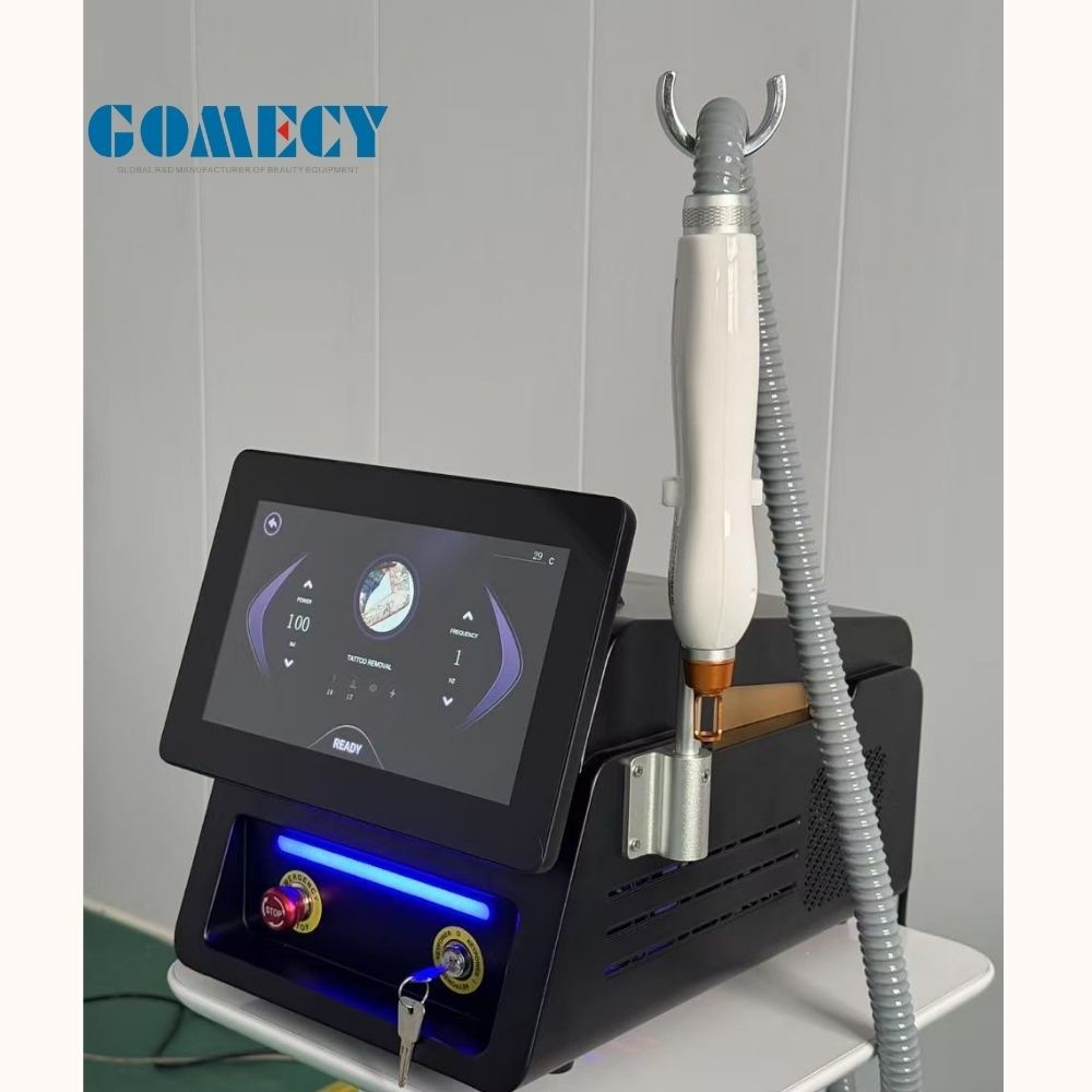 Tattoo Removal Picosecond Laser Machine Q Switched Nd Ydg 755nm 1064nm