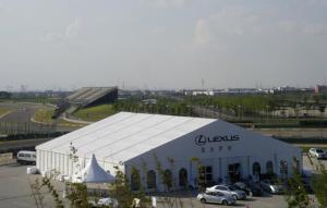 Wholesale 12mx15m A- Frame Soft Wall Exhibition Shelter Modular Frame For Car Show from china suppliers
