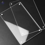 5x7inch Transparent Acrylic Photo Frame UV Resistant Customized Color