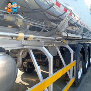 Wholesale Mirror Aluminum 42000L Fuel Tanker Semi Trailer Is Exported To Saudi Arabia For Sale from china suppliers