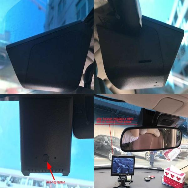 Night Vision Infrared Car Camera System With View Distance 200 Meters Anti Fog