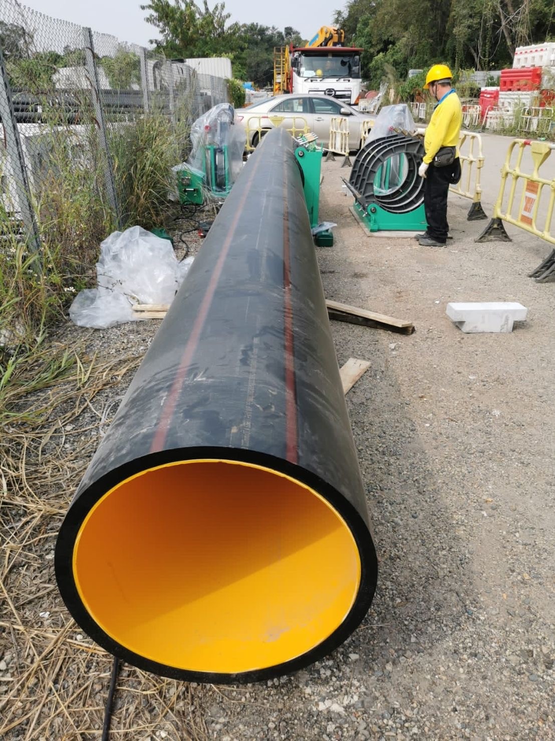 11.50Kw Chemical Dedicated Plastic Material Butt Fusion Welder For Oil Pipeline