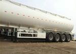 Carbon Steel Fuel Tank Semi Trailer 4 Axle for oil, diesel, gasoline, kerosene