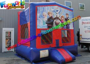 Wholesale Commercial Grade 0.55mm Disney Inflatable Frozen Bouncy Castles With 4 x 4 from china suppliers