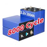 8000 Cycle EVE 3.2V 280AH LFP Lifepo4 Battery Cells A Grade 5.49kg For Solar