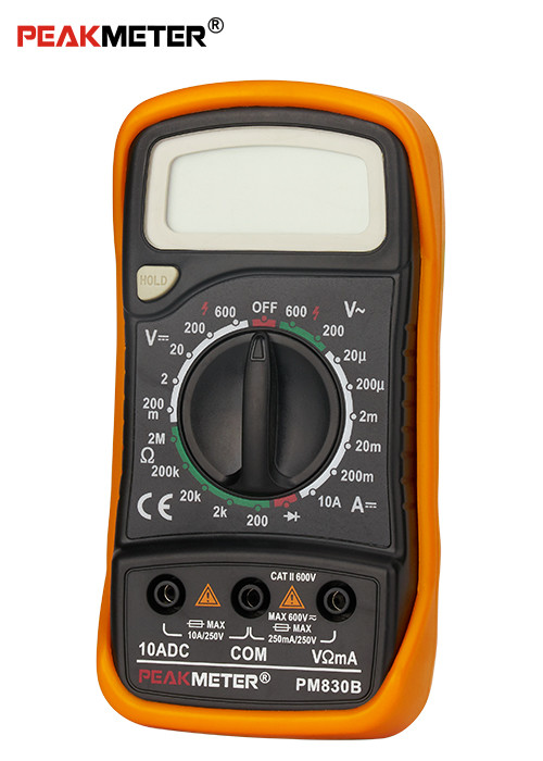 High Accuracy Digital Multi Tester , Capacitance Meter Professional Digital Multimeter