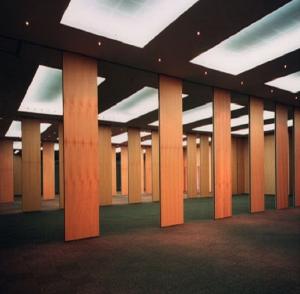 Wholesale 50mm Acoustic Partition Wall Wood Metal Glass Fabric Powder Coating from china suppliers