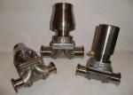 4 Inch Pneumatic Actuated Diaphragm Valve For Dairy Beer Chemical