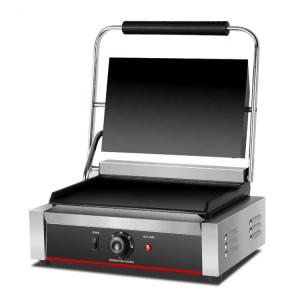 Wholesale 220V All Flat Electric Grill Machine with Heating Element Parts Sandwich Contact Grill 19kg from china suppliers