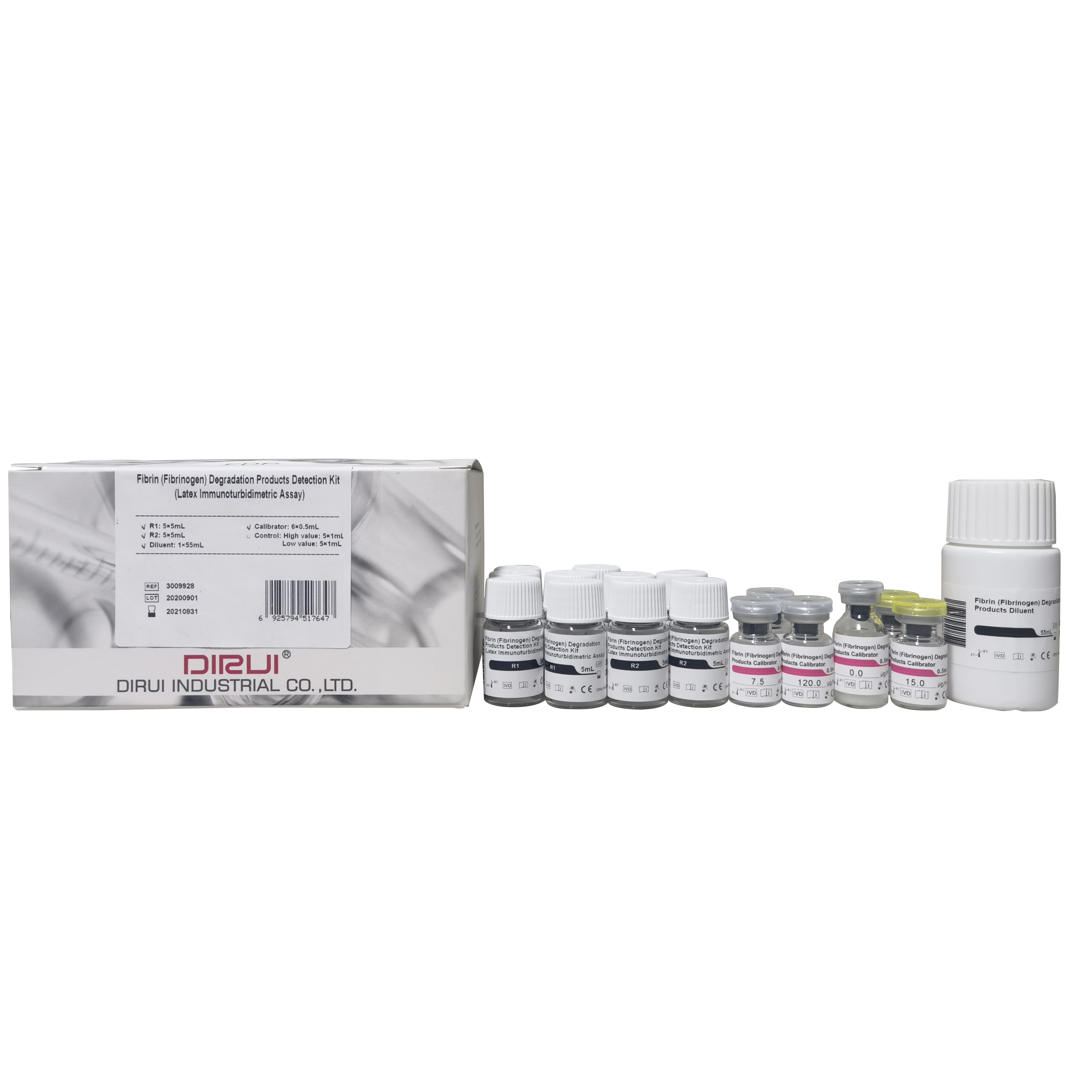 GH coagulation testing high accuracy coagulation reagent FDP