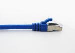 24 AWG Bare Copper Cat6 Patch Cord / Cat6 FTP 4 Pair Cable PVC Jacket