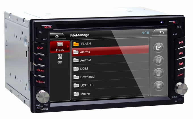 Ouchuangbo Car Multimedia Android 4.2 for Nissan Frontier /Treeano /Micra DVD Stereo Radio Player iPod USB OCB-2813B