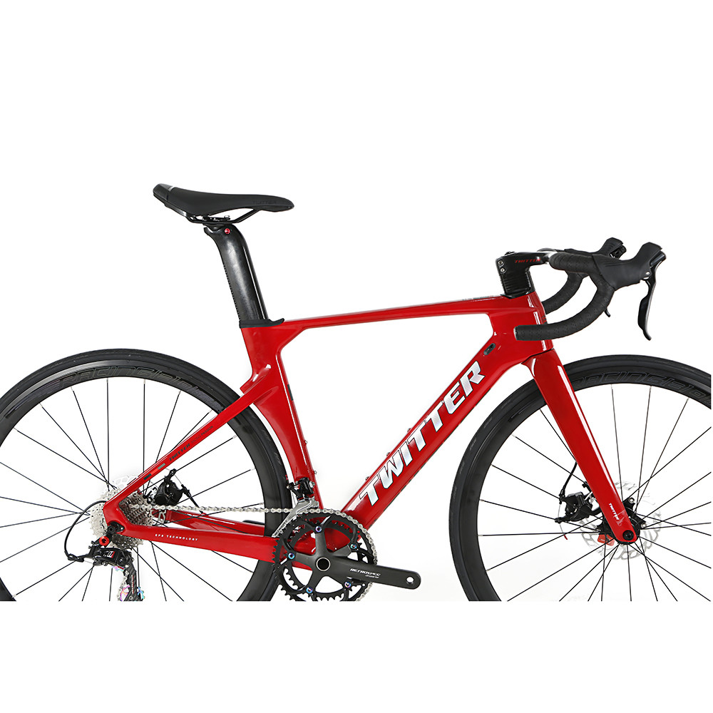 TWITTER RETROSPEC 22S Carbon Fibre Bicycle 9.1kg With Carbon Inner Cables Handlebar