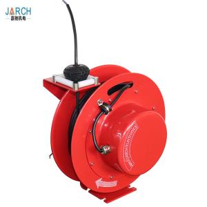 Wholesale Reinforced Steel Heavy Duty Extension Cord Reel auto retractable hose reel from china suppliers
