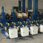 Lead Screw Pipe Welding Rotator VFD PU Metal Rubber Wheel