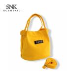 Custom Logo Cotton Canvas Fashion Office Adult Lunch Bag with Handle