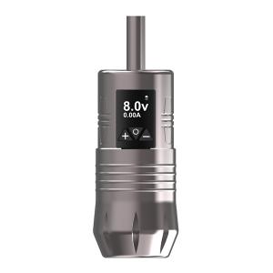 Wholesale Grey Color Wireless Metal Tattoo Grips Professional For Cordless Tattoo Gun ODM from china suppliers