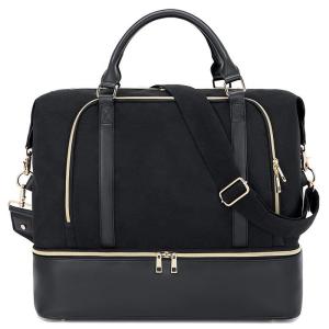 Wholesale Large Carry On Travel Duffel Bags Weekend Tote Bag With Shoes Pouch For Men Women from china suppliers