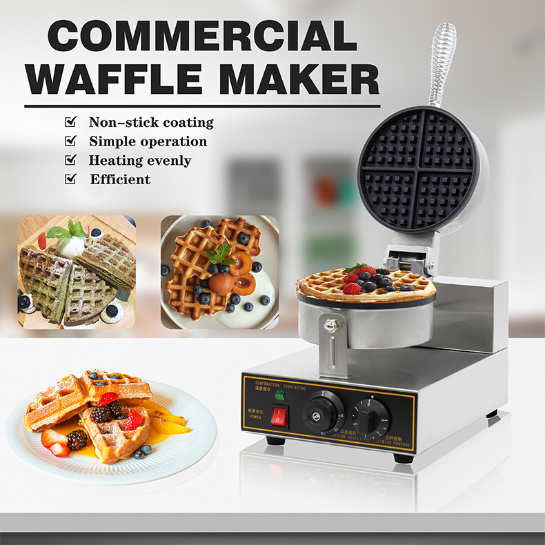 TWB-1 Waffle Making Machine for Bakery Snack Bar Restaurant 110v/220V Food Beverage