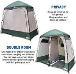 Shower Shelter – Giant Portable Outdoor Pop UP Camping Shower Tent Enclosure –